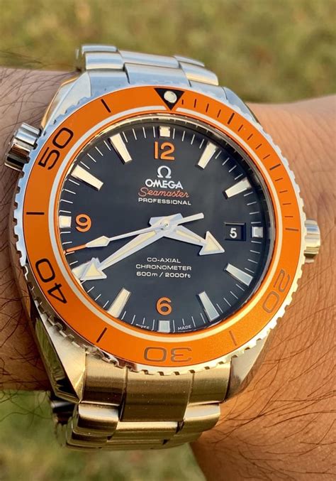 omega planet ocean for sale toronto|omega planet ocean orange bezel.